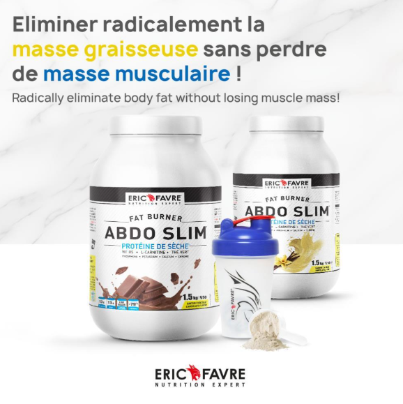 Abdo Slim - Protéine de sèche Chocolat délice 500g