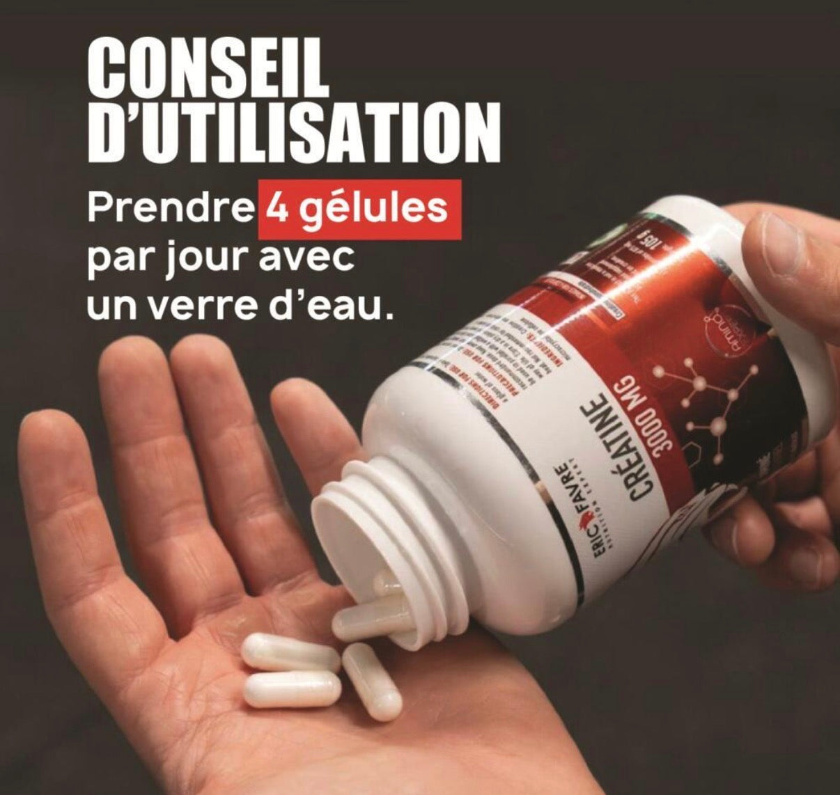 Créatine Monohydrate 3000mg