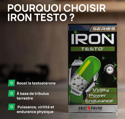 Iron Testo, booste ta testostérone