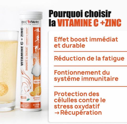 Vitamine C Effervescente Orange 20 comprimés