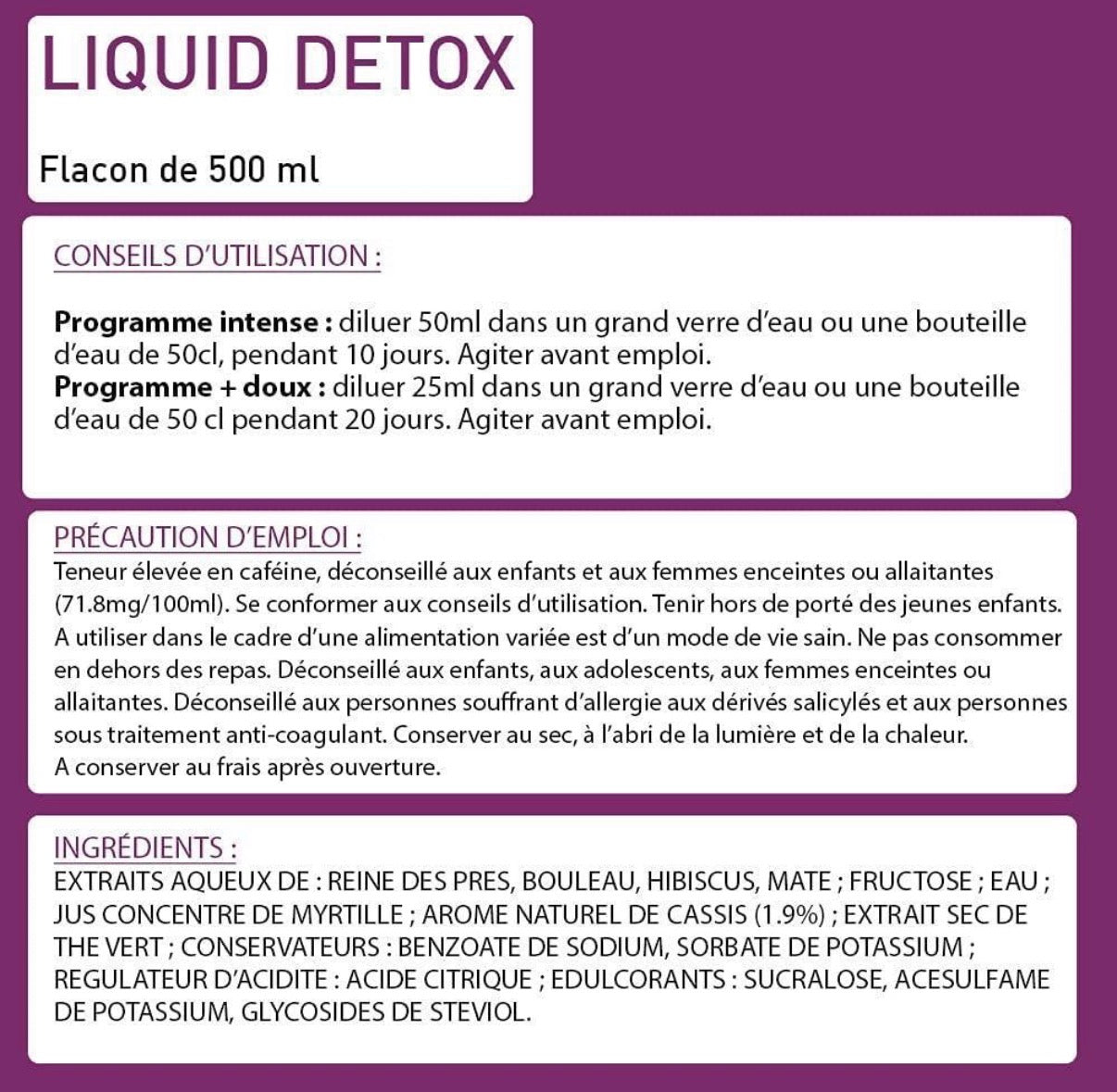 Liquid Detox - Draineur Abricot