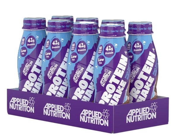High Protein Shake, Double Chocolate - 8 x 500 ml.