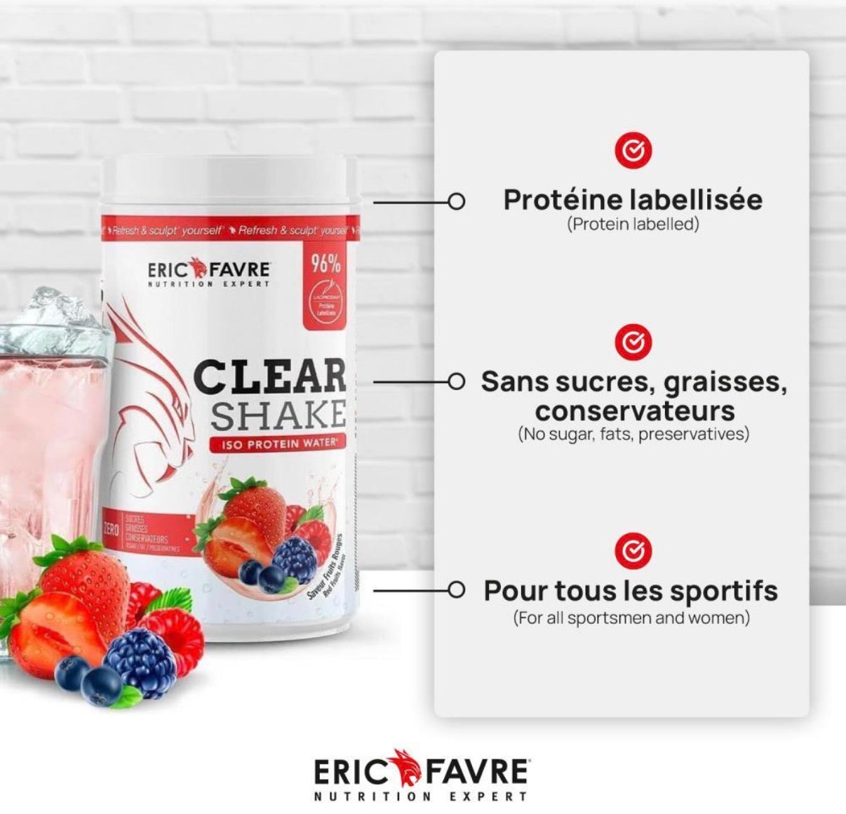 Clear Shake - Iso Protein Water