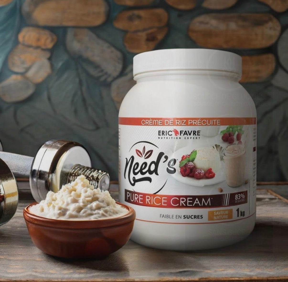 Need's Pure Rice Cream - Crème de riz 1kg