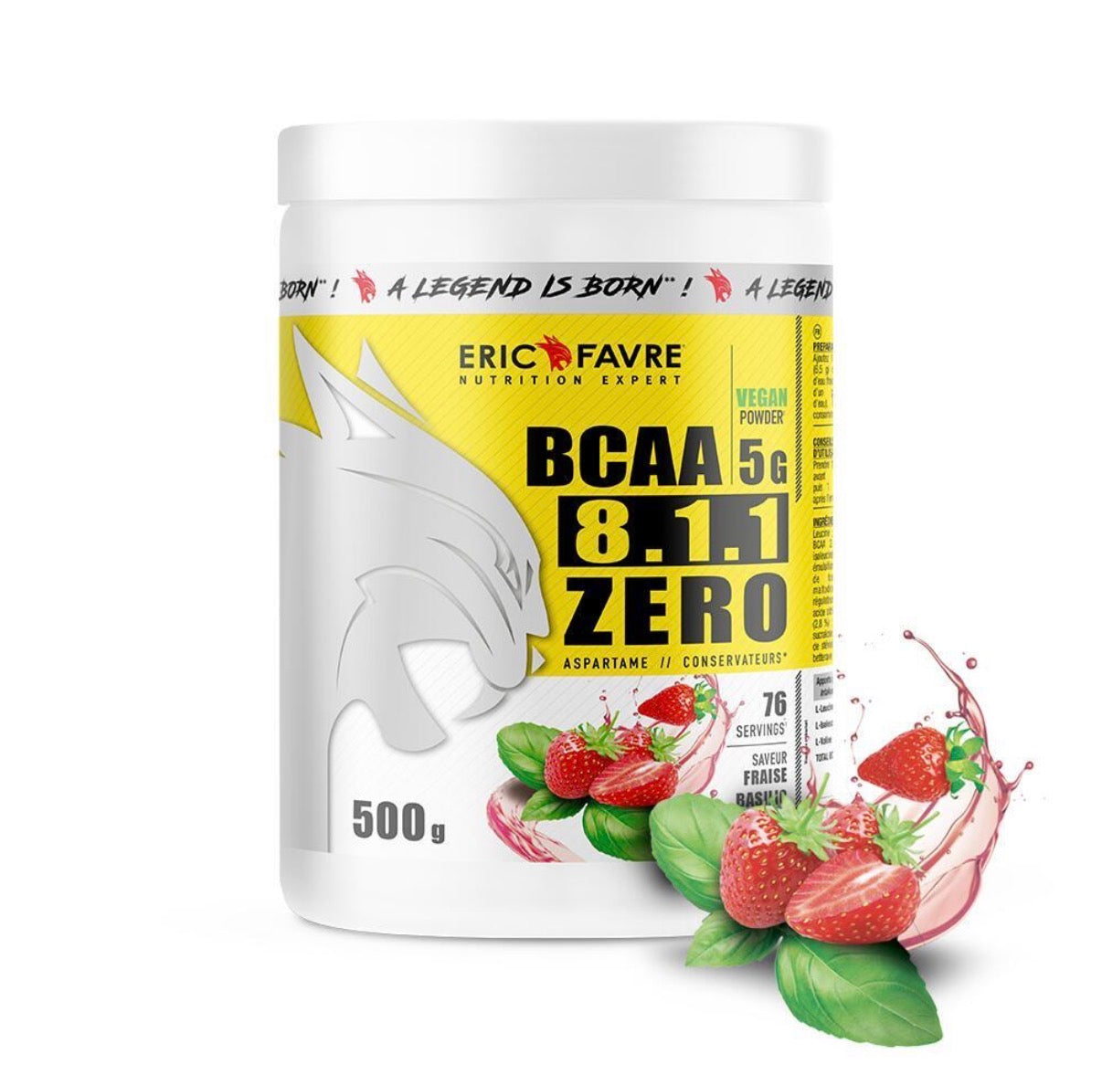 BCAA 8.1.1 ZERO Vegan 500gr