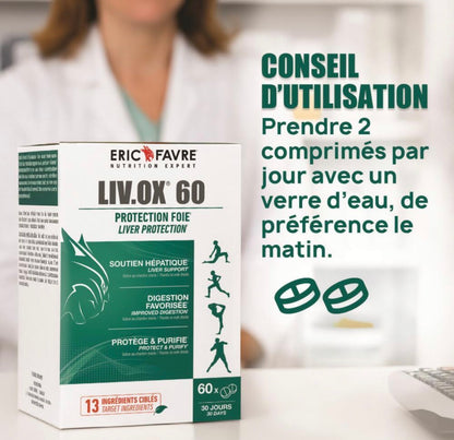 LIV.OX® 60 - Pour une Detox du foie efficace