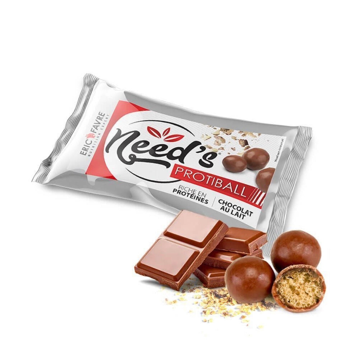 Need's Protiball Chocolat au lait 38g