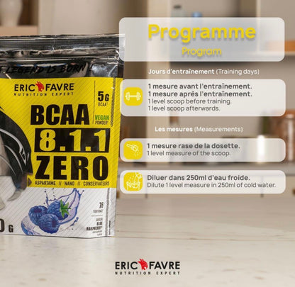 BCAA 8.1.1 ZERO Vegan 500gr