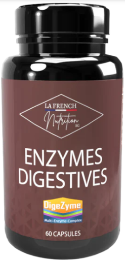 COMPLEXE D'ENZYMES DIGESTIVES - DIGEZYME®️ LA FRENCH NUTRITION