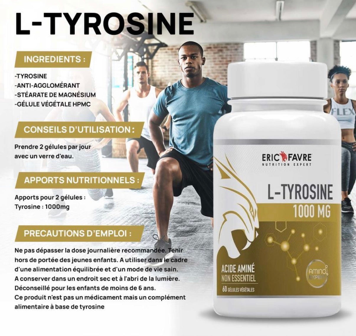 L-Tyrosine 1000mg