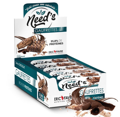 Gaufrettes Need's Chocolat Display de 12 unités