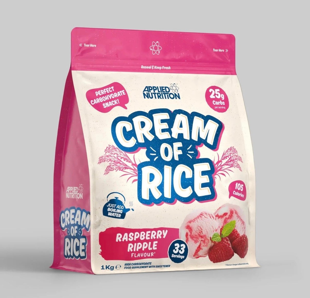 Crème de riz -Applied nutrition