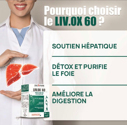 LIV.OX® 60 - Pour une Detox du foie efficace
