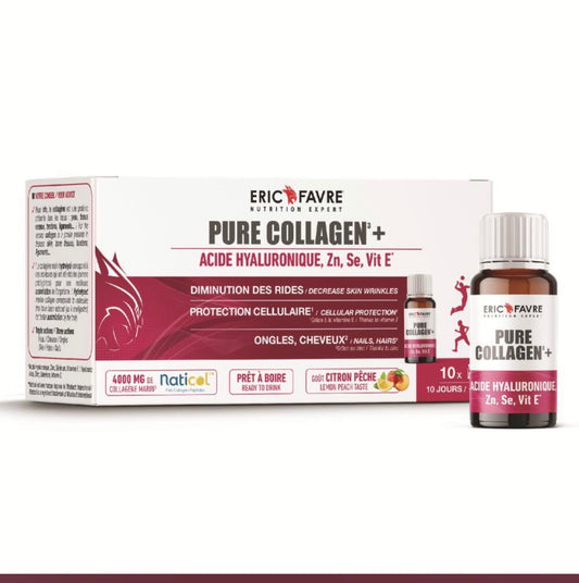 Pure Collagen + Formule Liquide Pêche - Citron