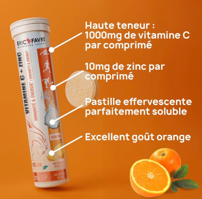 Vitamine C Effervescente Orange 20 comprimés