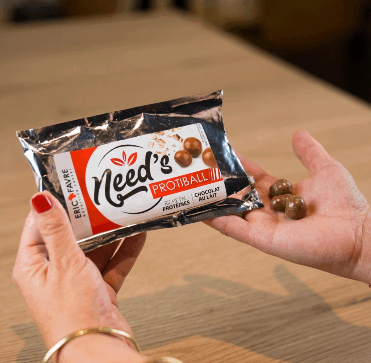 Need's Protiball Chocolat au lait 38g