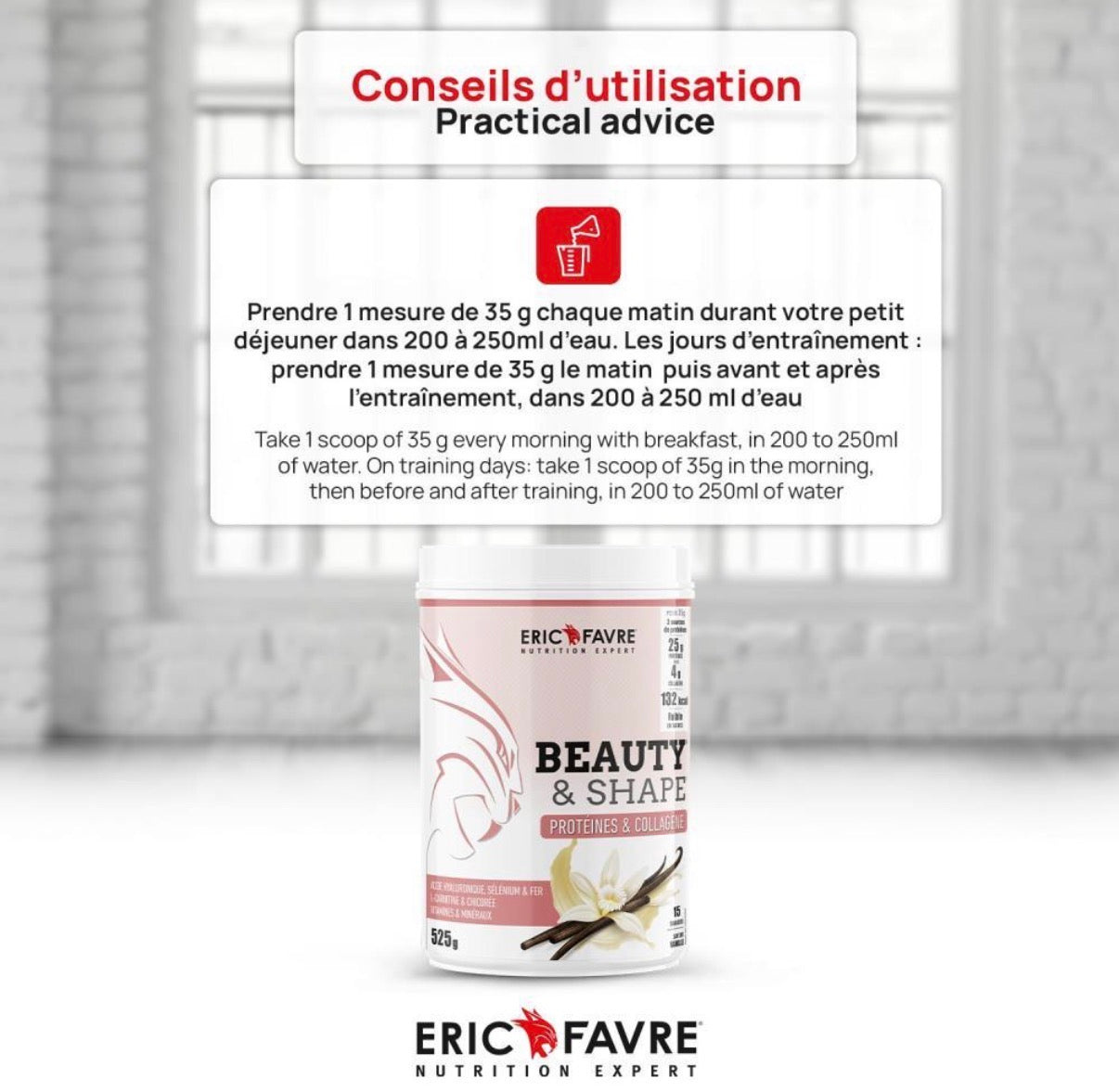 Beauty & shape - Protéines & Collagène 525g