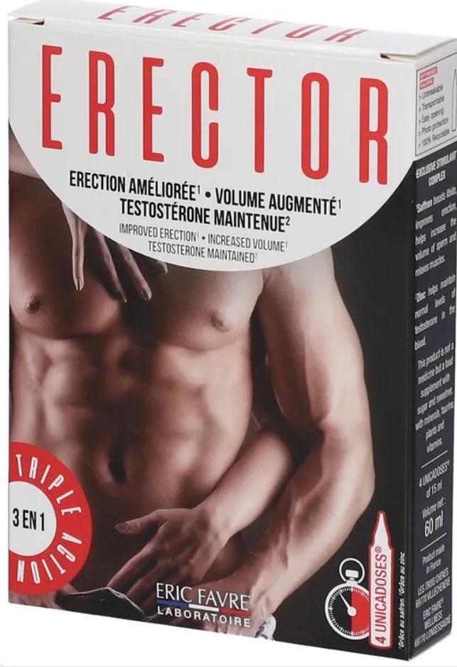 ERIC FAVRE® Erector - Shot libido, triple action