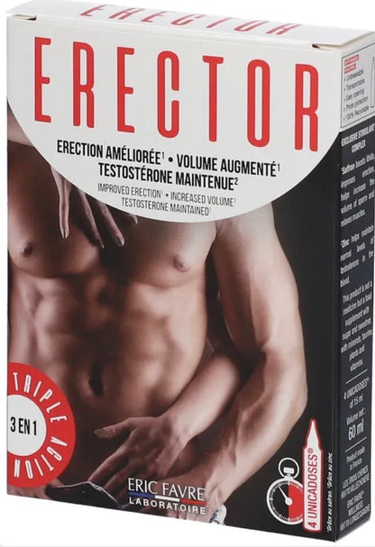 ERIC FAVRE® Erector - Shot libido, triple action