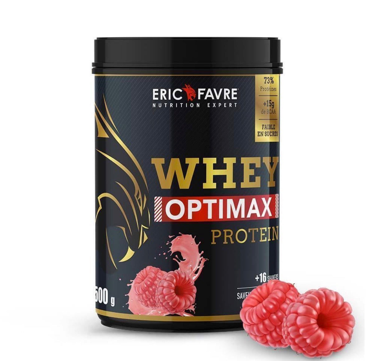 Whey Optimax Protein Framboise 500g