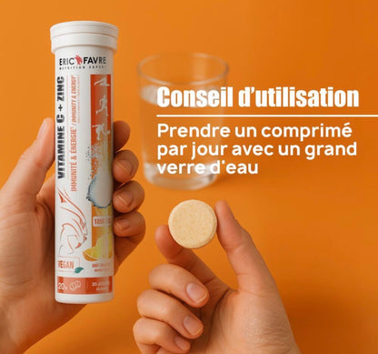 Vitamine C Effervescente Orange 20 comprimés