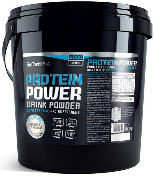 Protein Power, Strawberry Banana - 4000g