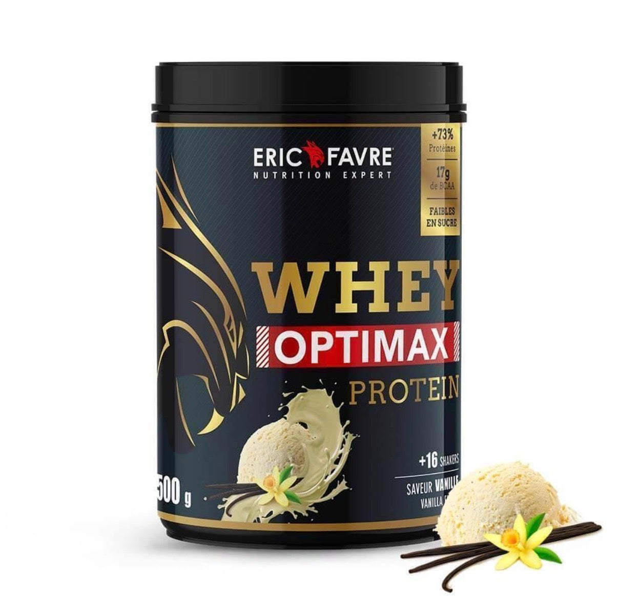 Whey Optimax Protein Vanille 500g