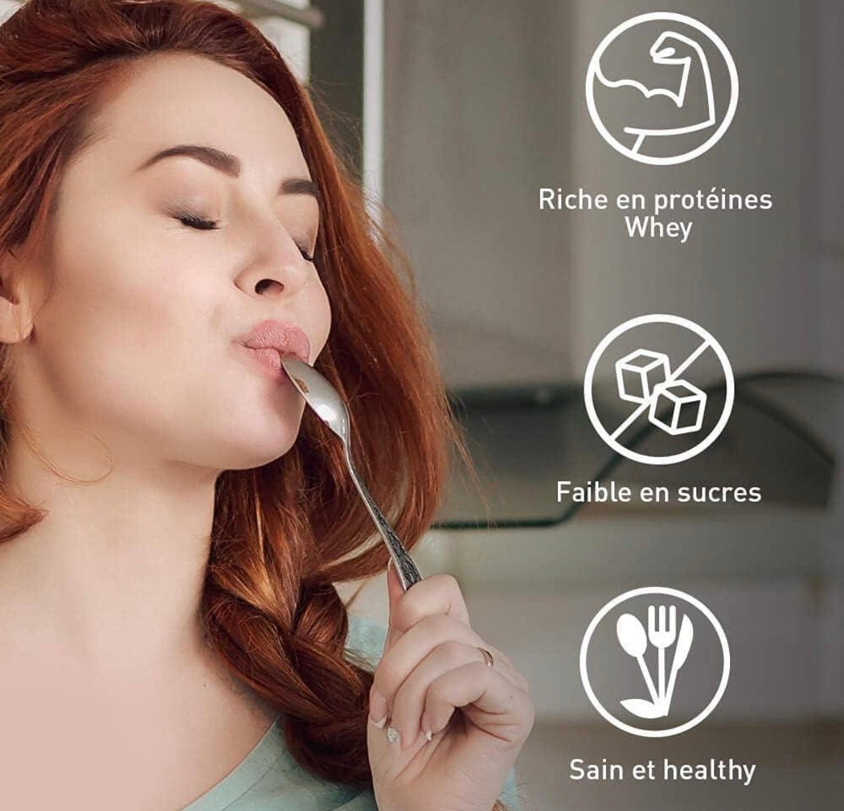 Chocotella Healthy - Pâte à tartiner protéinée Chocolat - Noisette 250g