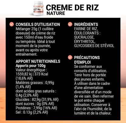 Need's Pure Rice Cream - Crème de riz 1kg