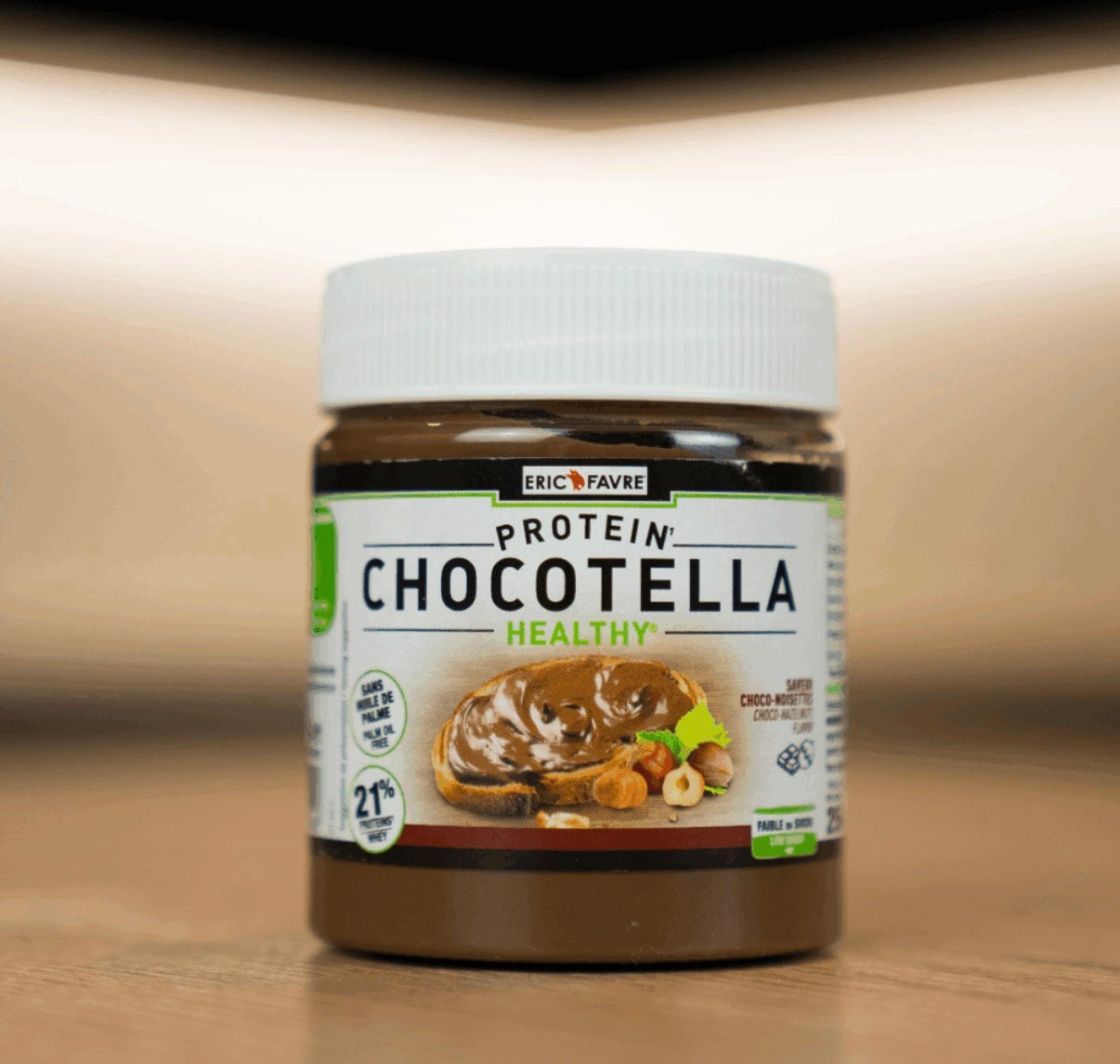 Chocotella Healthy - Pâte à tartiner protéinée Chocolat - Noisette 250g