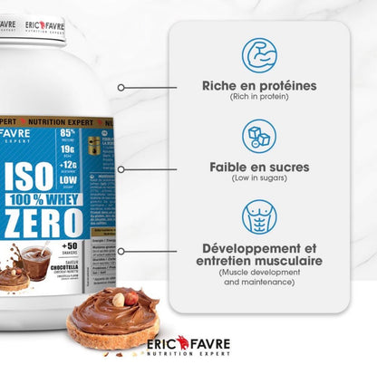 Iso Zero 100% Whey Protéine Chocotella 500g