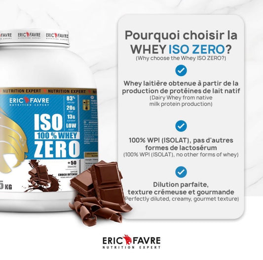 Iso Zero 100% Whey Protéine Vanille 500g
