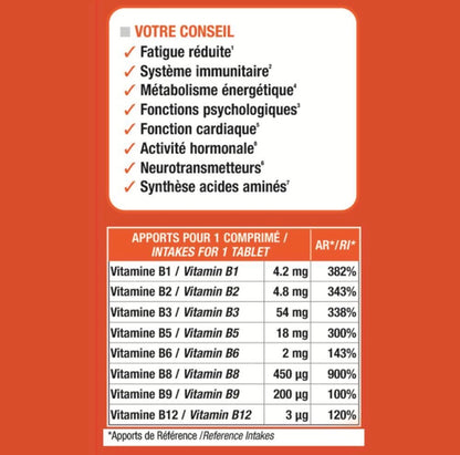 Vitamines B max - Métabolisme énergétique