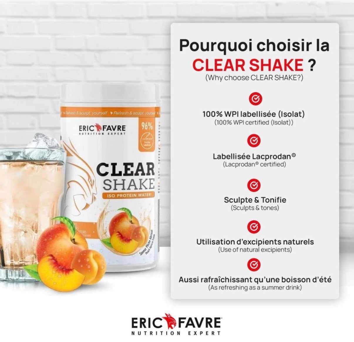 Clear Shake - Iso Protein Water