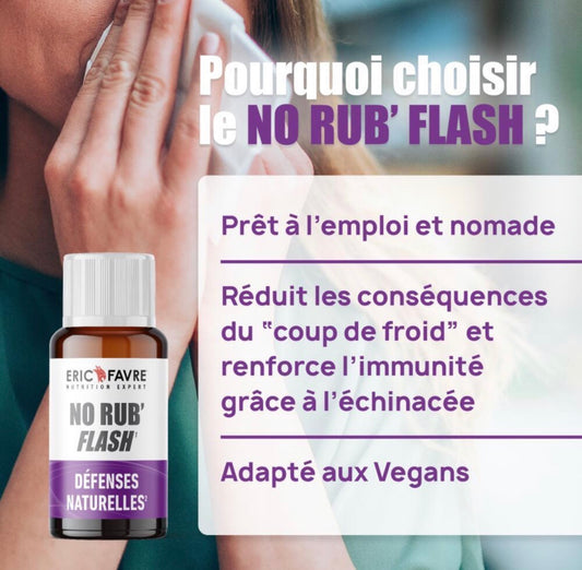 No Rub' Flash - Défenses naturelles1 Pack de 12 unités