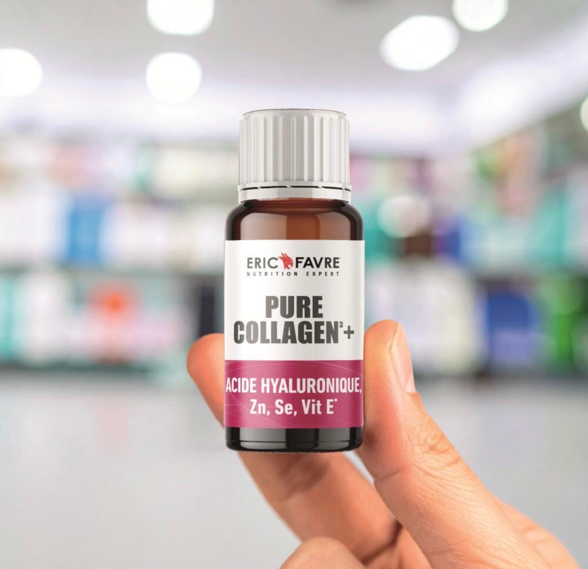 Pure Collagen + Formule Liquide Pêche - Citron