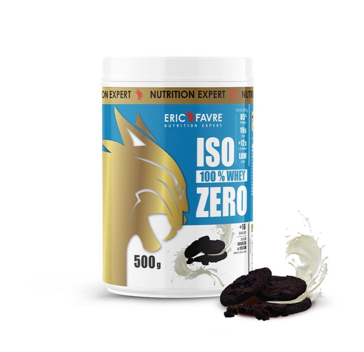 Iso Zero 100% Whey Protéine Cookies & cream 500g