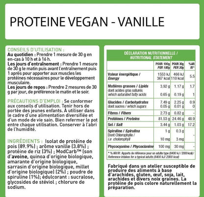 Protéines végétales tri-source, Protein Vegan Triple Berry 500g