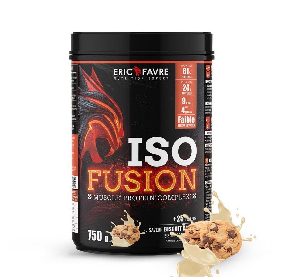Iso Fusion Biscuit Cookie 750g