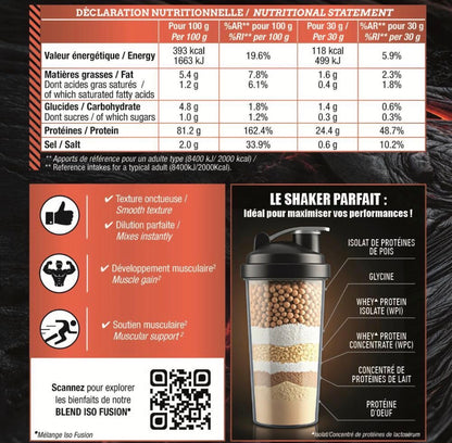 Iso Fusion Biscuit Cookie 750g