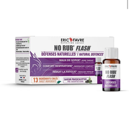 No Rub' Flash - Défenses naturelles1 Pack de 12 unités