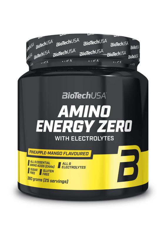 Amino Energy Zero with Electrolytes, Peach Ice Tea - 360g