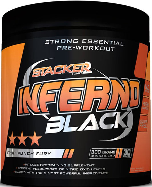 Inferno Black, Fruit Punch Fury - 300g