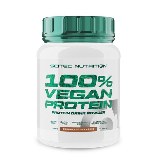 100% Vegan Protein, Vanilla - 1000g