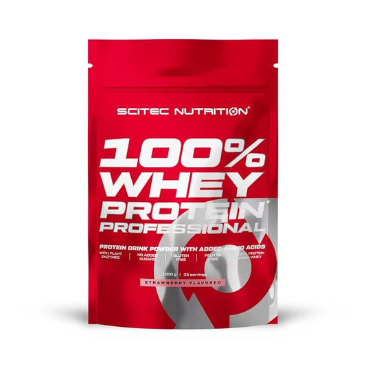 100% Whey Protein Professional, Strawberry - 1000g