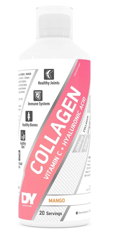 Liquid Collagen + Vitamin C + Hyaluronic acid, Mango - 500 ml.