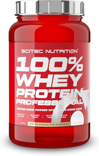 100% Whey Protein Professional, White Chocolate - 920g