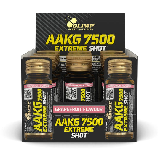 AAKG 7500 Extreme Shot, Grapefruit (EAN 5901330091049) - 9 x 25 ml.