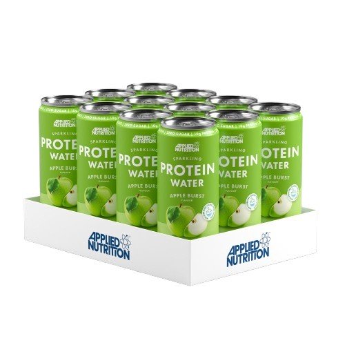 Sparkling Protein Water, Apple Burst - 12 x 330 ml.