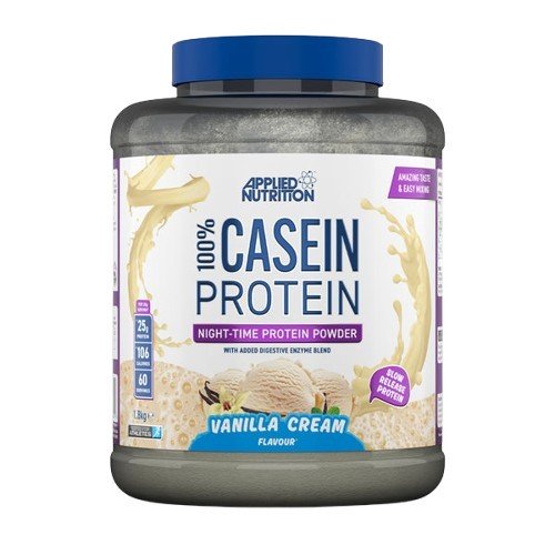 100% Casein Protein, Vanilla - 1800g